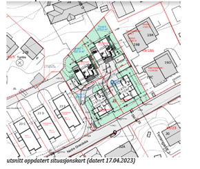 Utsnitt fra plankart